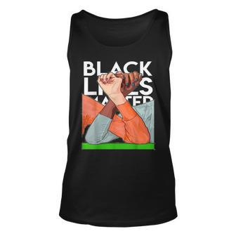 Unity In Black Lives Matter Ally Allies Show Support Unisex Tank Top | Mazezy