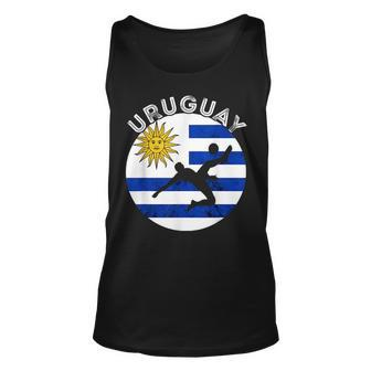 Uruguayan Soccer Player Uruguayan Pride Uruguay Flag Uruguay Tank Top | Mazezy
