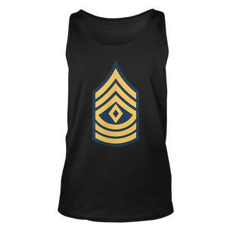 Us Army First Sergeant Or8e8 Rank Insignia Unisex Tank Top | Mazezy