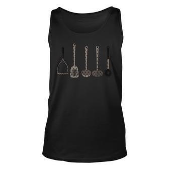 Usa Bbq Chef Tools For Summer Holiday Festivities Chef Tank Top | Mazezy