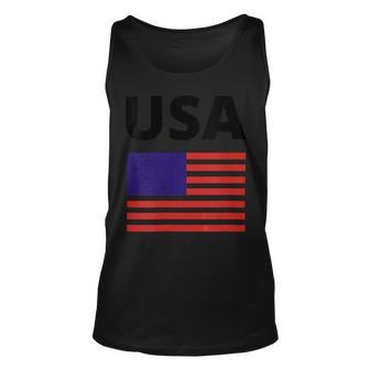 Usa Flag Summer Running Athletic Mens And W Unisex Tank Top - Monsterry CA