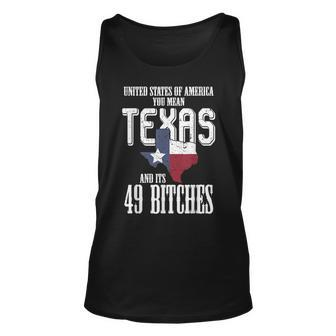 Usa Flag United States Of America Texas Texas And Merchandise Tank Top | Mazezy