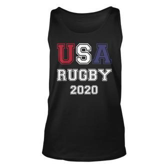 Usa Rugby Team 2020 - Us Rugby Fan Swe Unisex Tank Top - Monsterry UK