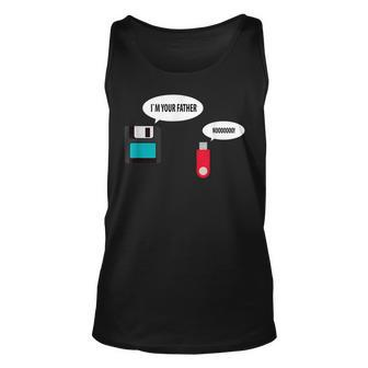 Usb I Am Your Father Funny Geek Computer Unisex Tank Top | Mazezy