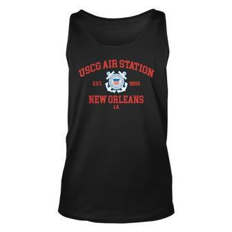 Uscg Coast Guard Air Station Cgas New Orleans Unisex Tank Top | Mazezy