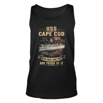 Uss Cape Cod Ad43 Unisex Tank Top | Mazezy AU
