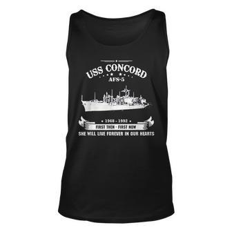 Uss Concord Afs5 Unisex Tank Top | Mazezy