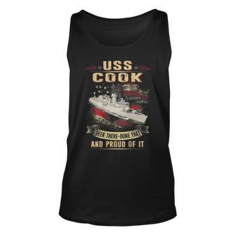 Uss Cook Ff1083 Unisex Tank Top | Mazezy