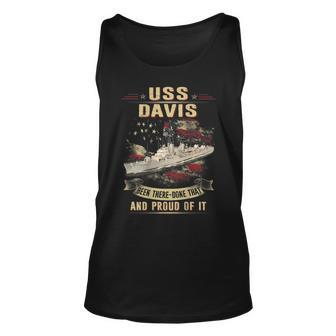 Uss Davis Dd937 Unisex Tank Top | Mazezy
