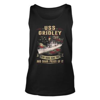 Uss Gridley Cg21 Unisex Tank Top | Mazezy