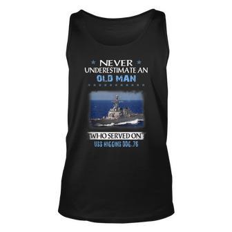 Uss Higgins Ddg-76 Destroyer Class Veterans Day Father Day Unisex Tank Top - Thegiftio UK