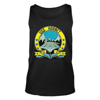 Uss Hornet Aircraft Carrier Cv-12 Aircraft Carrier Unisex Tank Top - Thegiftio UK