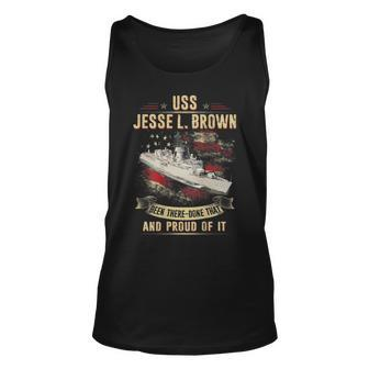 Uss Jesse L Brown Ff1089 Unisex Tank Top | Mazezy