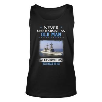 Uss Kinkaid Dd-965 Destroyer Class Veterans Day Father Day Unisex Tank Top - Thegiftio UK