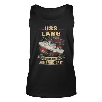 Uss Lang Ff1060 Unisex Tank Top - Thegiftio UK