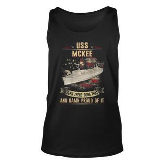 Uss Mckee As41 Unisex Tank Top - Thegiftio UK