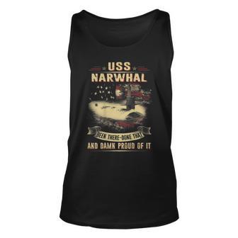 Uss Narwhal Ssn671 Unisex Tank Top - Thegiftio UK