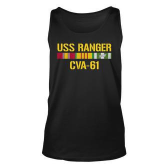 Uss Ranger Cva61 Vietnam Veteran Unisex Tank Top | Mazezy