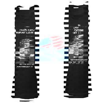 Uss Richard G Lugar Ddg-136 Destroyer Ship Usa Flag Veteran Unisex Tank Top - Thegiftio