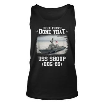 Uss Shoup Ddg-86 Destroyer Class Veterans Day Father Day Unisex Tank Top - Thegiftio UK
