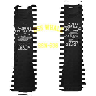 Uss Whale Ssn638 Unisex Tank Top - Thegiftio