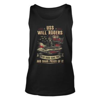 Uss Will Rogers Ssbn659  Unisex Tank Top