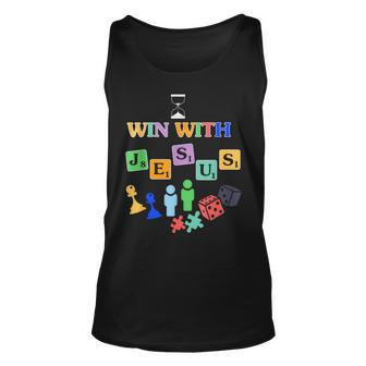 Vacation Bible School Crew 2023 Board Game I Love Vbs Gaming Vacation Tank Top | Mazezy UK