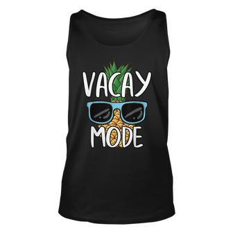 Vacay Mode 2022 Trip Summer Vacation Pineapple Vacation Tank Top | Mazezy