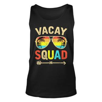 Vacay Squad Beach Summer Vacation Family Matching Trip Tank Top - Seseable