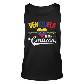 Venezuela En Mi Corazon Souvenirs For Your Native Country Tank Top - Monsterry CA