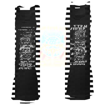Veteran Of The United States Air Force Soldier Vet Day Tank Top | Mazezy