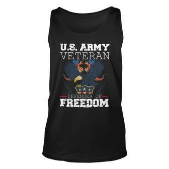 Veteran Vets Us Army Veteran Defender Of Freedom Fathers Veterans Day 2 88 Veterans Unisex Tank Top - Monsterry DE