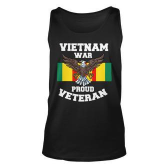 Veteran Vets Vietnam War Proud Veteran 340 Veterans Unisex Tank Top - Monsterry AU