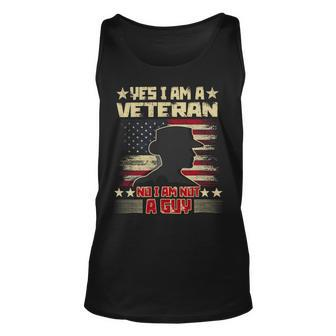 Veteran Vets Yes Im A Female Veteran Women Veterans Day 6 Veterans Unisex Tank Top - Monsterry