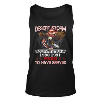 Veterans Day Desert Storm Anniversary 1990 1991 71 Unisex Tank Top - Monsterry DE