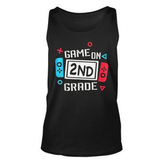 Video Game On 2Nd Grade Cool Kids Team Second Back To School Tank Top | Mazezy