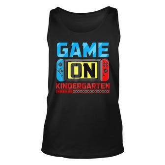 Video Game On Kindergarten Gamer Back To School First Day Unisex Tank Top | Mazezy