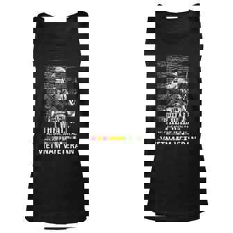 Vietnam Veteran The Wall All Gave Some 58479 Gave All Unisex Tank Top | Mazezy