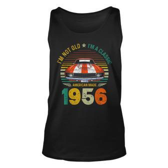 Vintage 1956 Car 65Th Birthday Im Not Old Im A Classic 1956 Unisex Tank Top | Mazezy