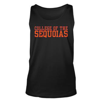 Vintage Arch College Of The Sequoias Unisex Tank Top - Seseable