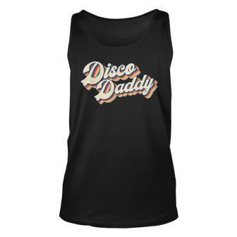 Vintage Disco Daddy Retro Matching 60'S 70S Dad Tank Top | Mazezy
