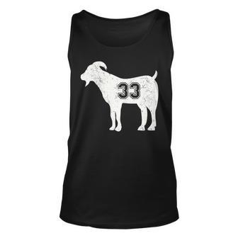 Vintage Distressed Goat 33 Tank Top - Monsterry