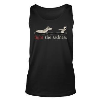 Vintage Fight The Sadness Neverending Story Tank Top - Seseable