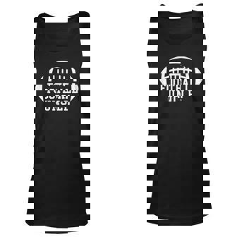 Vintage Football Uncle Game Day Season Family Football Unisex Tank Top | Mazezy