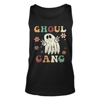 Vintage Ghoul Gang Matching Halloween Costumes Boys Girls Halloween Tank Top | Mazezy