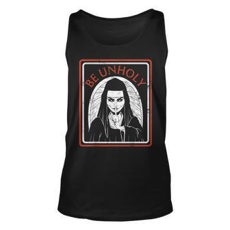 Vintage Horror Be Unholy Vintage Child Game Horror Horror Tank Top | Mazezy