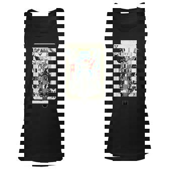 Vintage King Card Motorcycle Poker Black Jack Gambling Biker Tank Top | Mazezy