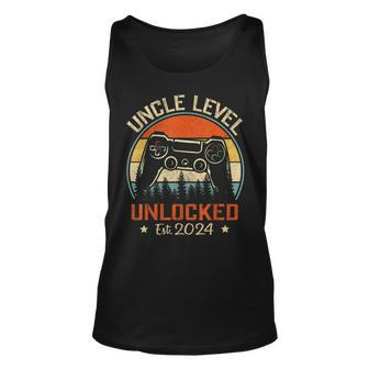 Vintage Leveled Up To Uncle Uncle Level Unlocked Est 2024 For Uncle Tank Top | Mazezy