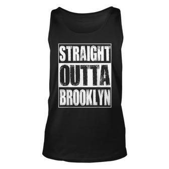 Vintage Straight Outta Brooklyn New York Brooklyn Tank Top | Mazezy