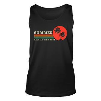 Vintage Summer Trip 2023 Vacation 2023 Beach Vacation Tank Top | Mazezy